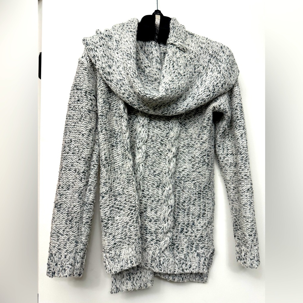 Slouchy cowl neck sweater